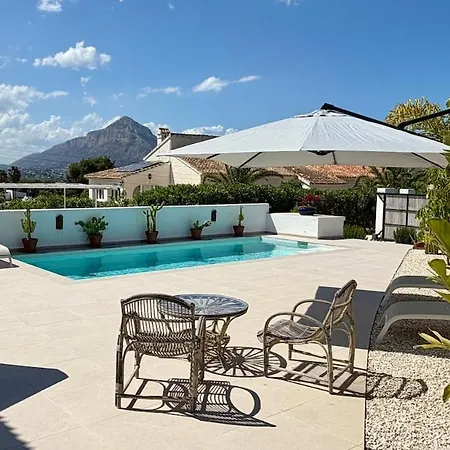 Willa Bohemian With Pool & Mountain View Jávea